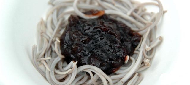 Spaghetti aus Mäuseschwänze
