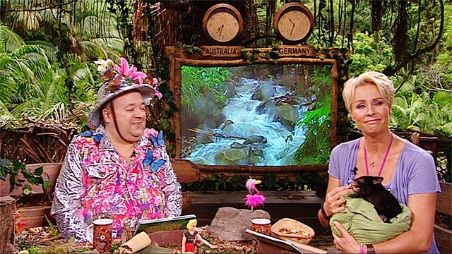 Tag 5 im Dschungelcamp: Kandierte Kakerlaken am Spieß und Schweinearsch ...