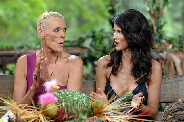 Rivalinnen im Dschungelcamp 2012: Brigitte Nielsen und Micaela
