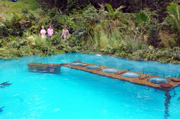 Dschungelpool @ Dschungelcamp 2013