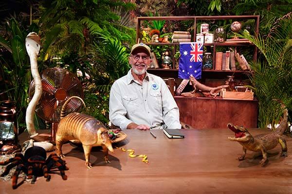 Dr. Bob in der Dschungelshow 2021