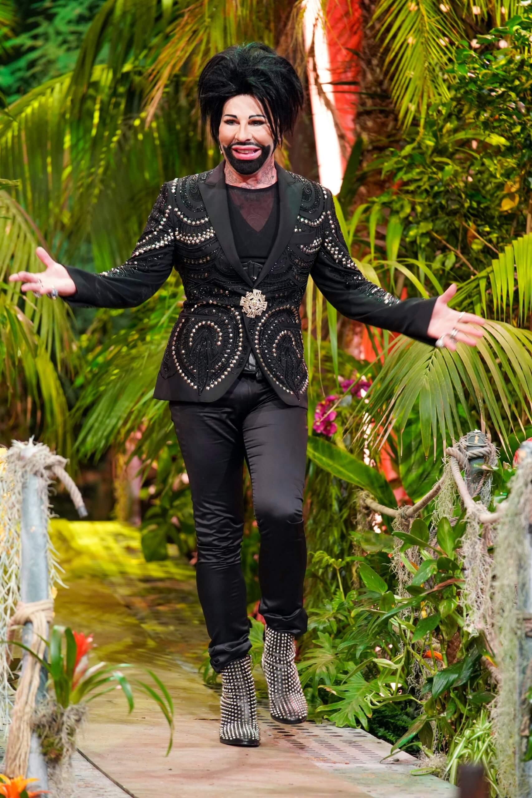 Harald Glööckler in der Dschungelshow