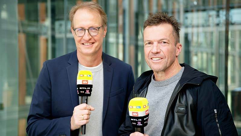 Fußball-Coup: Loddar beim RTL