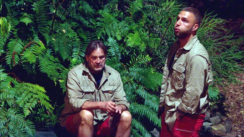 Peter ist Filips Berater und bester Freund im Dschungelcamp