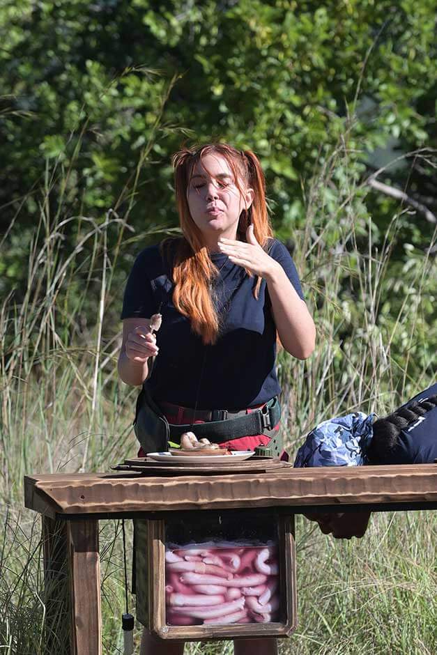 Bei der Dschungelprüfung: Tara Tabitha